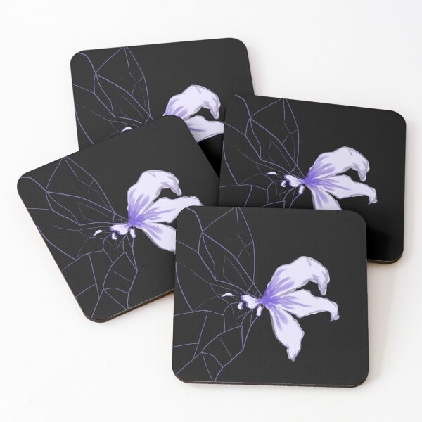 Item preview, Lily in the Web - Purple Surreal Botanical Art designed and sold by Astral-AL.