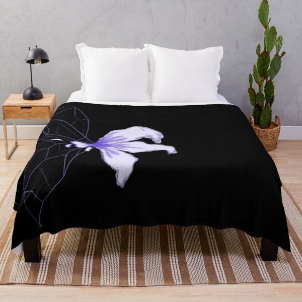 Item preview, Lily in the Web - Purple Surreal Botanical Art designed and sold by Astral-AL.