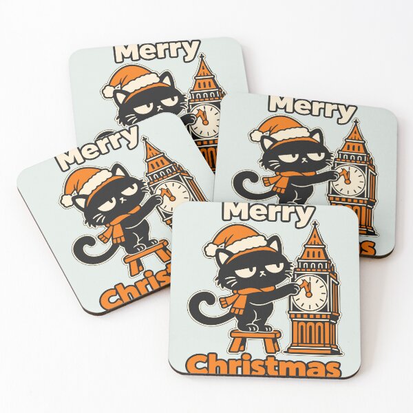 Item preview, Cat setting London clocks forward to celebrate Christmas early designed and sold by Honu2025.