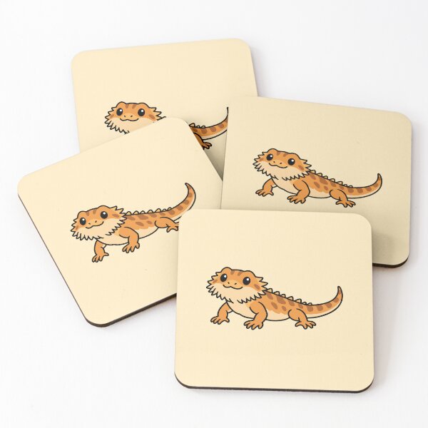 Item preview, Cute Cartoon Bearded Dragon designed and sold by WildlifeDoodle.
