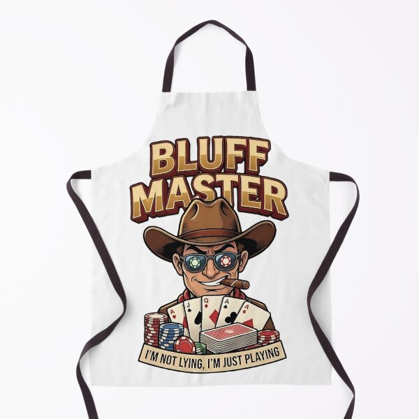 Item preview, Bluff Master - I'm Not Lying, I'm Just Playing designed and sold by ScenicRoute66.