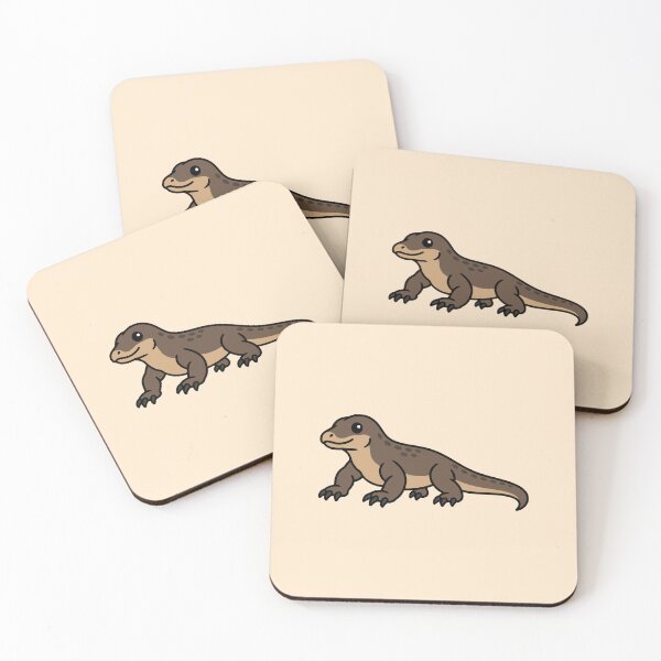 Item preview, Cute Cartoon Komodo Dragon designed and sold by WildlifeDoodle.