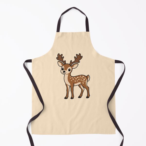 Item preview, Cute Cartoon Fallow Deer designed and sold by WildlifeDoodle.
