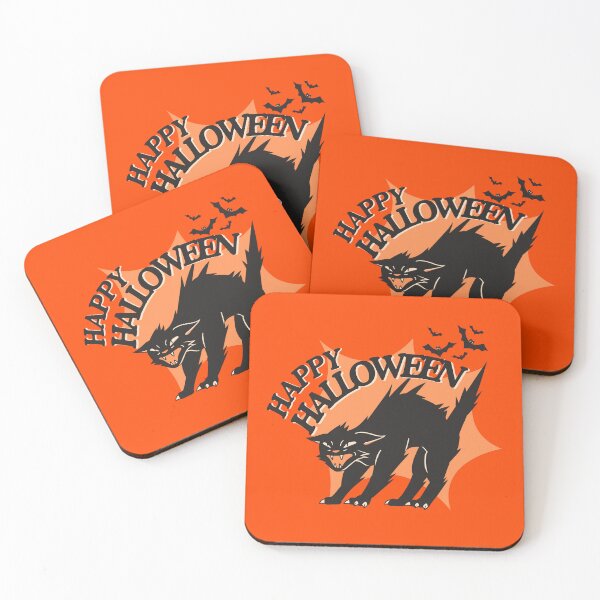 Item preview, Happy Halloween Cat designed and sold by Lone Frog.