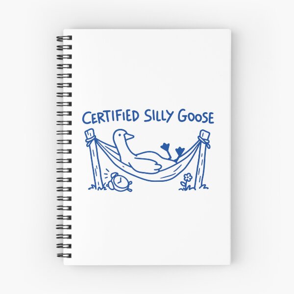 Item preview, Certified Silly Goose Blue Hammock Doodle designed and sold by AMICO77.