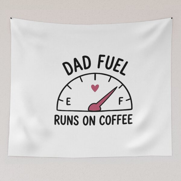 Item preview, Funny Dad Fuel Coffee designed and sold by LuloCreative.