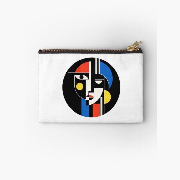 Item preview, Bauhaus Geometric Face – Modern Abstract Minimalist Art designed and sold by Timegraf.