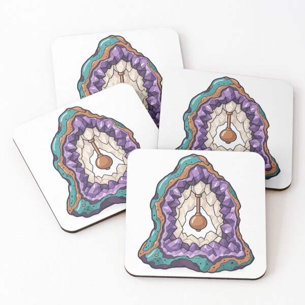 Item preview, Split-Core Bell Geode Resonator Crystal Mineral designed and sold by Hollowstone Resonators.