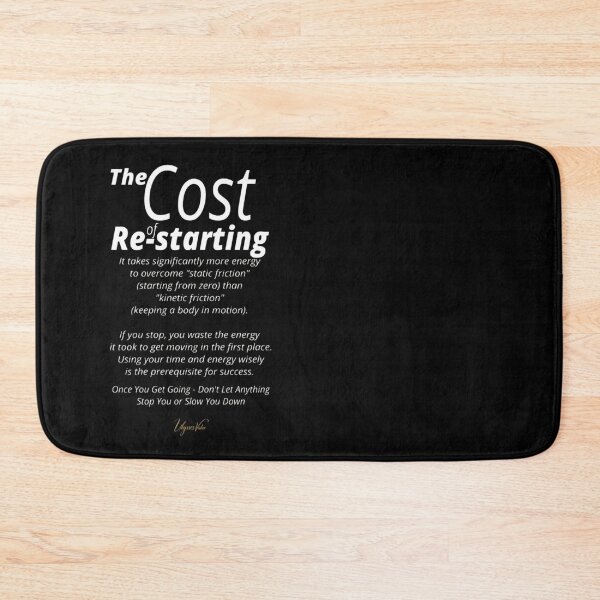 Item preview, The Cost of Restarting designed and sold by Ulysses Valor.