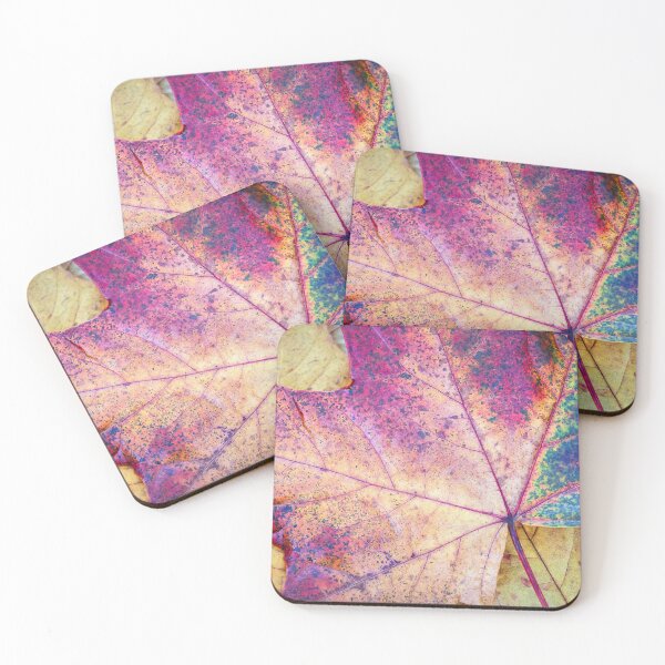 Item preview, Colorful Autumn Leaf Close-Up designed and sold by LarsOlofPhoto.
