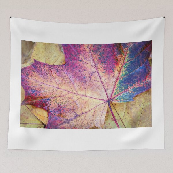 Item preview, Colorful Autumn Leaf Close-Up designed and sold by LarsOlofPhoto.