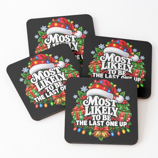 Item preview, Christmas Humor: Last One Up designed and sold by ROUX-ART.