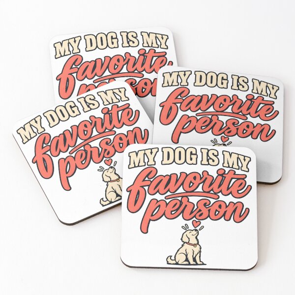 Item preview, My Dog Is My Favorite Person Cute Dog Lover designed and sold by RekiStyle.