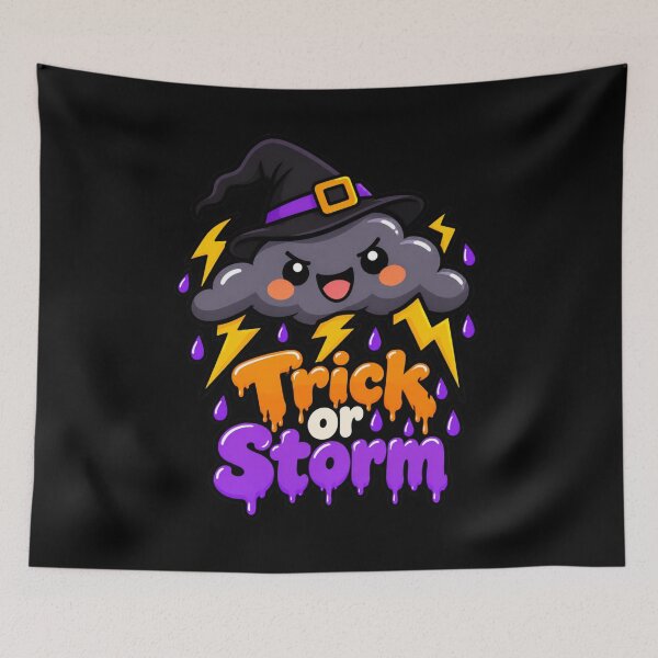 Item preview, Group Costume Trick or Storm Halloween Thunder Cloud designed and sold by VibeOffline Studio.