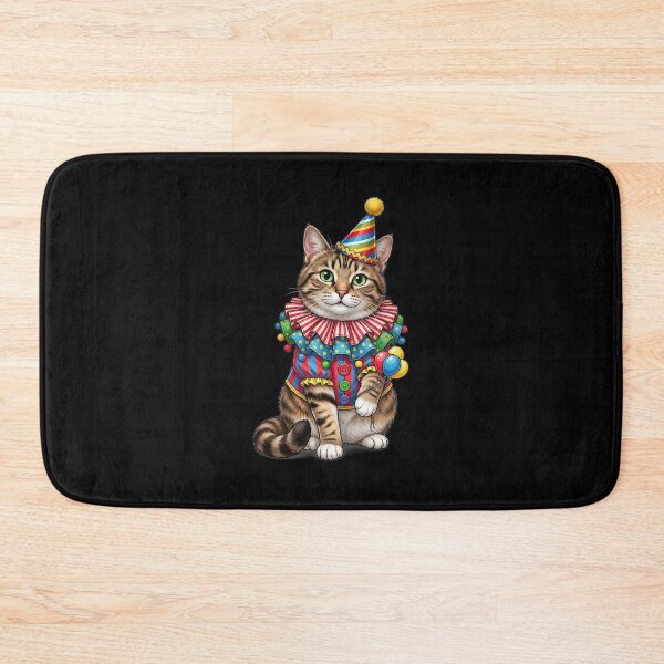 Item preview, Beautiful cat as a clown designed and sold by ReneMM.