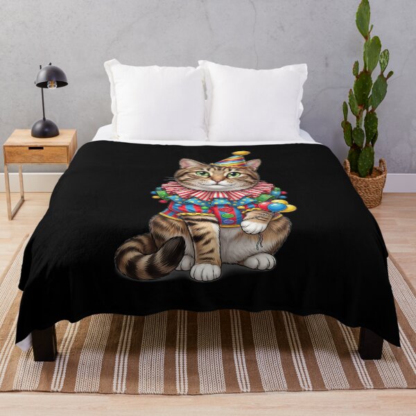 Item preview, Beautiful cat as a clown designed and sold by ReneMM.
