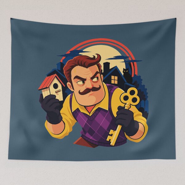 Item preview, Suspicious Neighbor Mystery designed and sold by karamram.