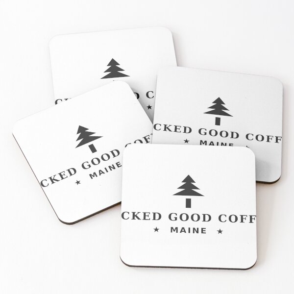 Item preview, Wicked Good Coffee — Maine Pine Tree designed and sold by HarttManPrints.