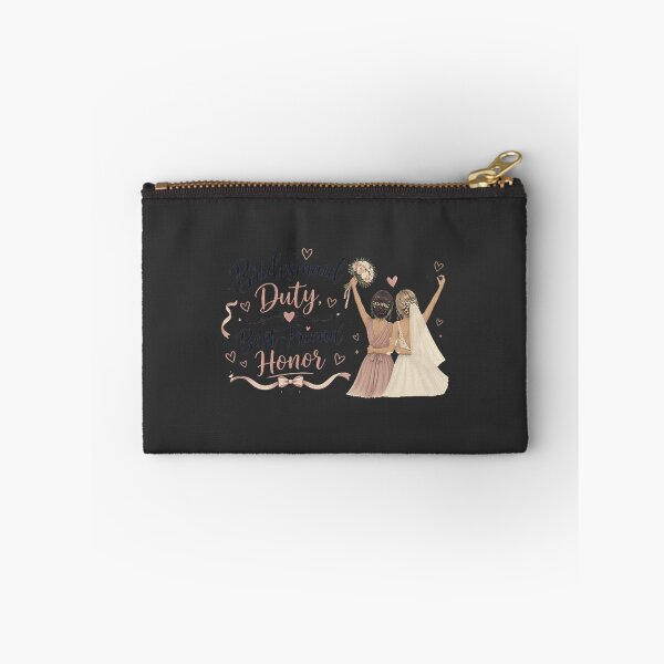 Item preview, Bridesmaid Duty Best Friend Honor Elegant Wedding Celebration Design designed and sold by mariapazG.