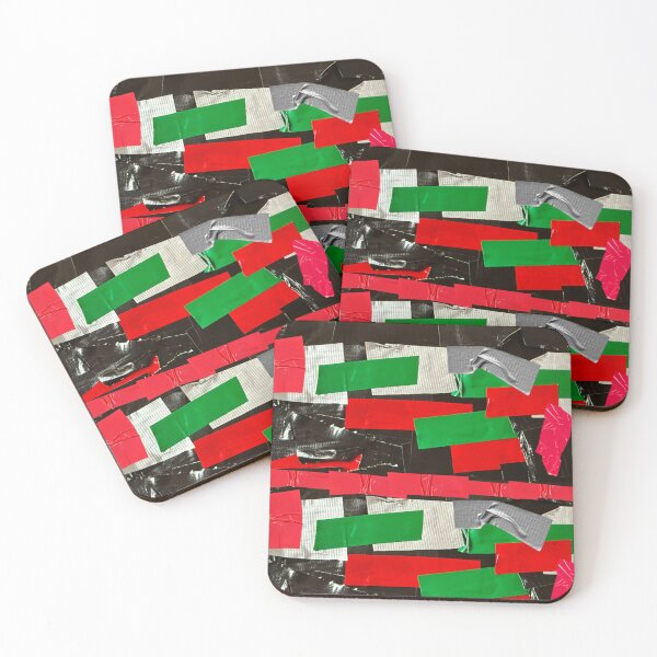 Item preview, Colored Tape Collage designed and sold by Swooncake Press.