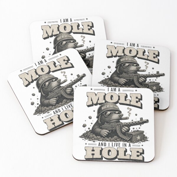 Item preview, I Am A Mole And I Live In A Hole designed and sold by Designshopx.