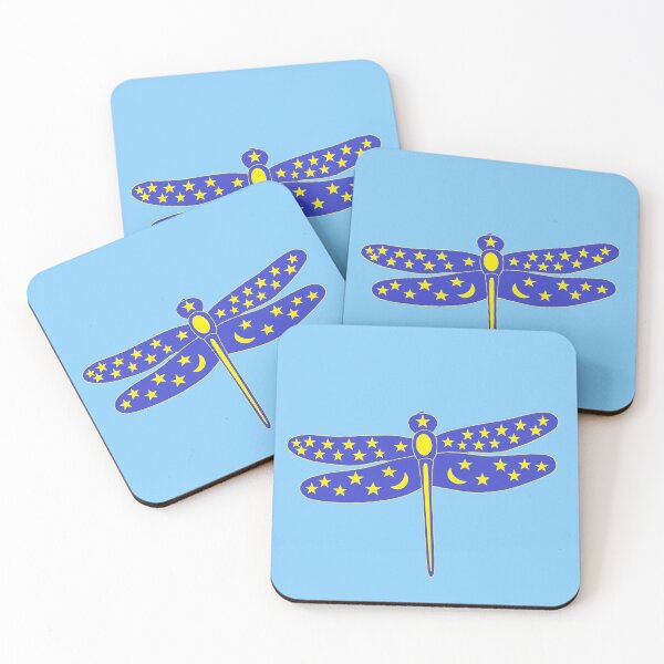 Item preview, Night Sky Dragonfly Die Cut designed and sold by JoyousArt4u.