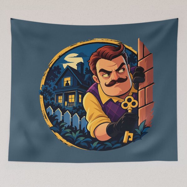 Item preview, Suspicious Neighbor Mystery designed and sold by karamram.