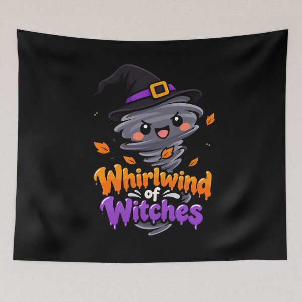 Item preview, Weather Forecast Group Costume Whirlwind of Witches Cute Halloween Tornado designed and sold by VibeOffline Studio.
