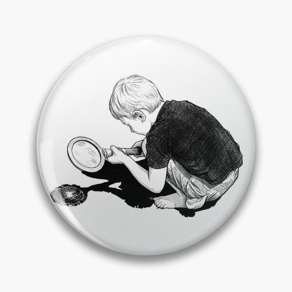 Item preview, Child Burning Ants designed and sold by Naux | Design & Illustration.