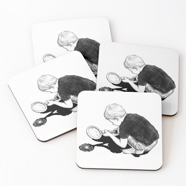 Item preview, Child Burning Ants designed and sold by Naux | Design & Illustration.