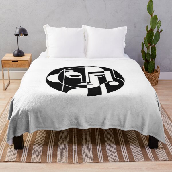 Item preview, Bauhaus Geometric Face – Modern Abstract Minimalist Art designed and sold by Timegraf.