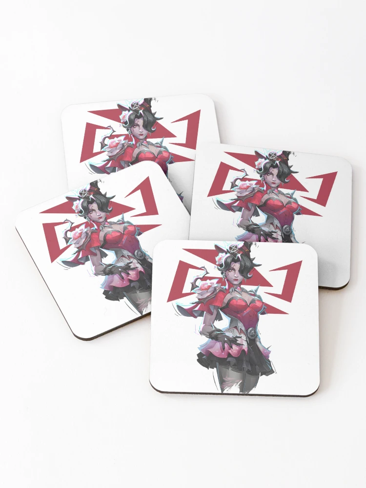 Thumbnail 1 of 5, Coasters (Set of 4), Ruby Rite designed and sold by EBANON.