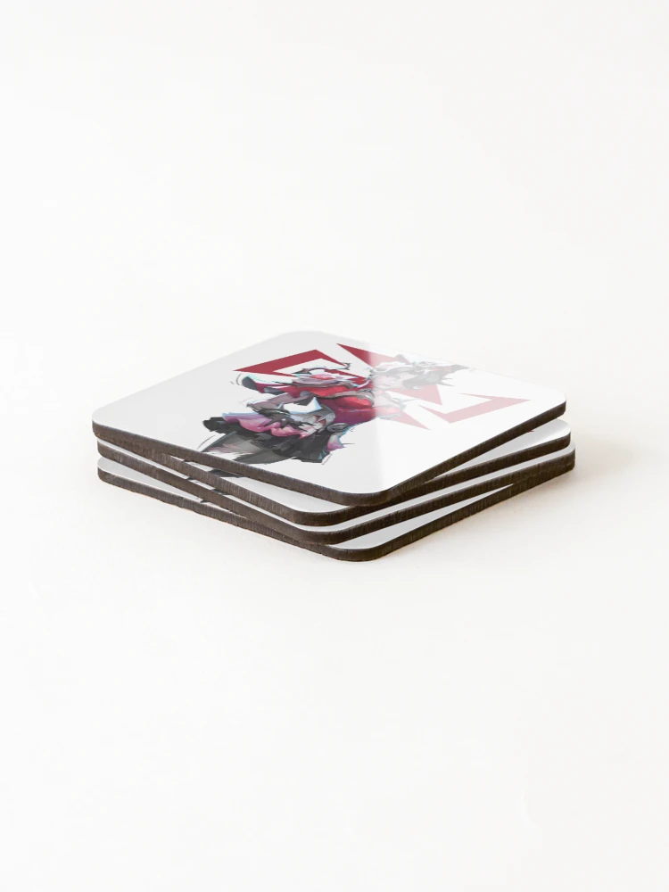 Thumbnail 4 of 5, Coasters (Set of 4), Ruby Rite designed and sold by EBANON.