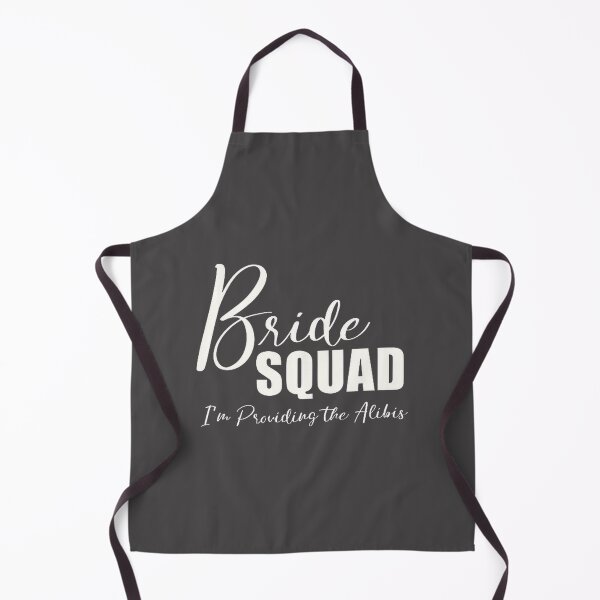 Item preview, Bride Squad Funny Saying I'm Providing the Alibi Bachelorette Party Design designed and sold by mariapazG.