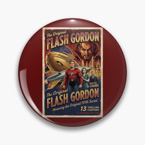 Item preview, Flash Gordon Retro Tribute Poster designed and sold by Halifaxartguy.