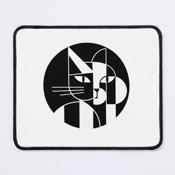 Item preview, Bauhaus Geometric Face – Modern Abstract Minimalist Art designed and sold by Timegraf.