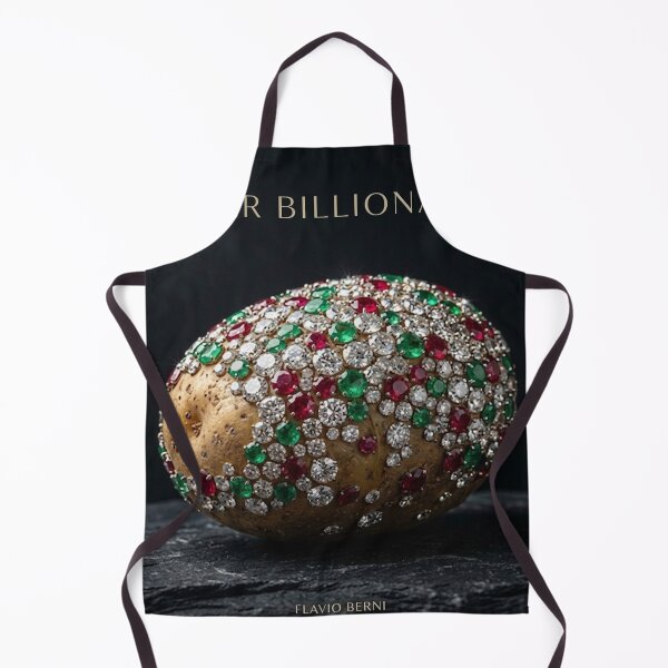 Item preview, Tater Billionaires  Jeweled Potato Luxury Surreal Art Print designed and sold by DigitalShadows - Flavio Berni.