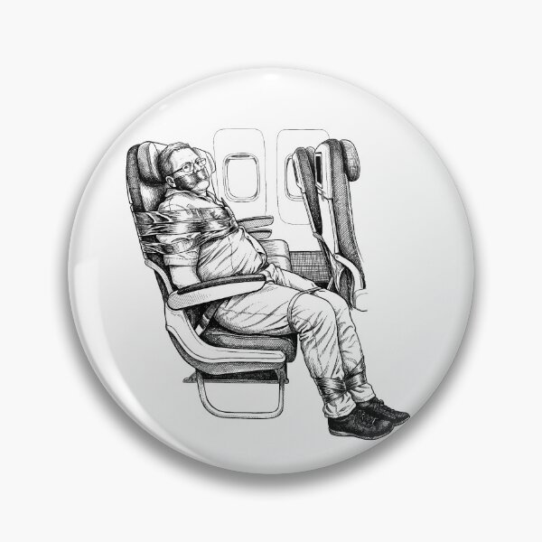 Item preview, Disruptive Passenger Taped to Seat designed and sold by Naux | Design & Illustration.