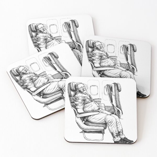 Item preview, Disruptive Passenger Taped to Seat designed and sold by Naux | Design & Illustration.