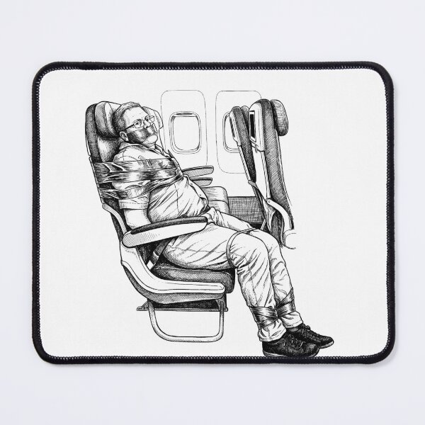 Item preview, Disruptive Passenger Taped to Seat designed and sold by Naux | Design & Illustration.