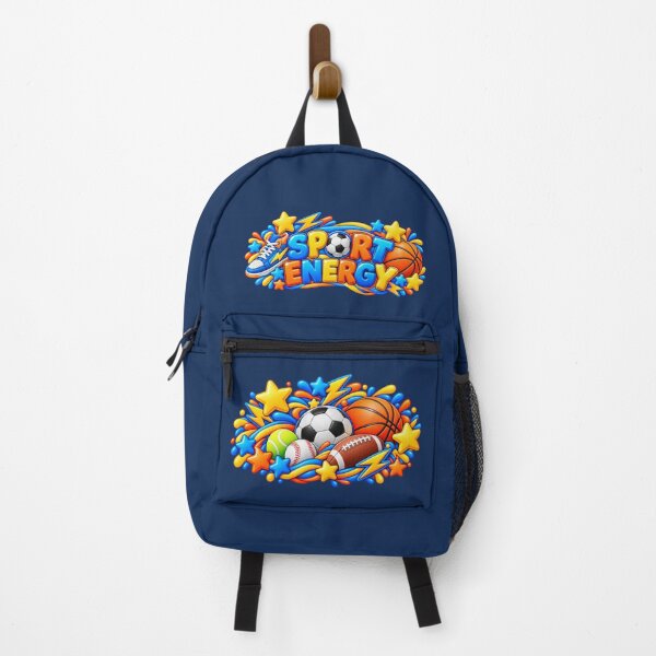 Item preview, Sport Energy Colorful Sports Balls Kids Backpack designed and sold by HO•Designs.