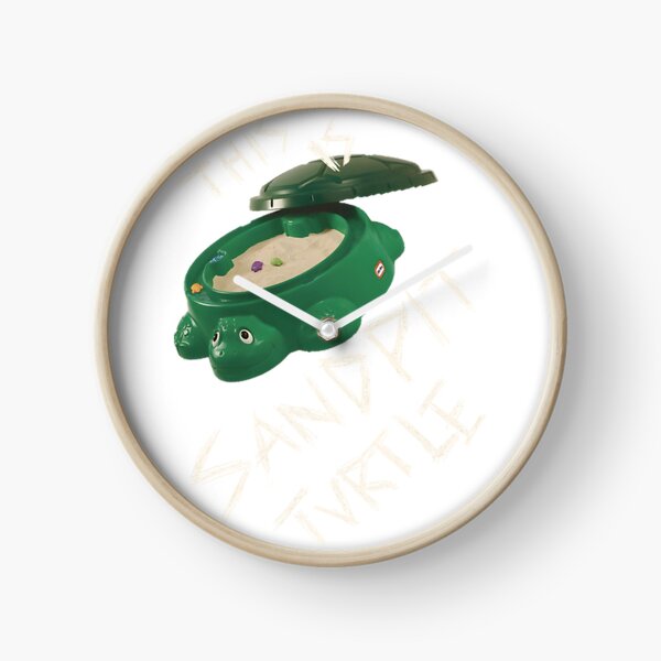 Item preview, This Is Sandpit Turtle Funny BMTH Meme Design in White on Black designed and sold by bambouta.