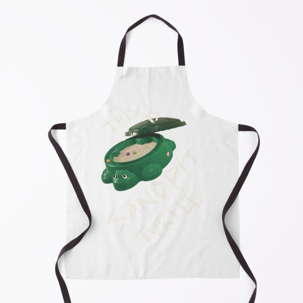 Item preview, This Is Sandpit Turtle Funny BMTH Meme Design in White on Black designed and sold by bambouta.