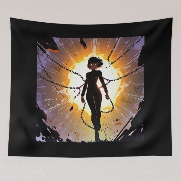 Item preview, Chained Soul Breaking Free designed and sold by SuperNerdStore.