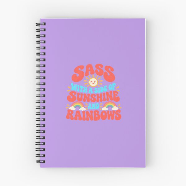 Item preview, Sass with a side of sunshine and rainbows designed and sold by stickericker.