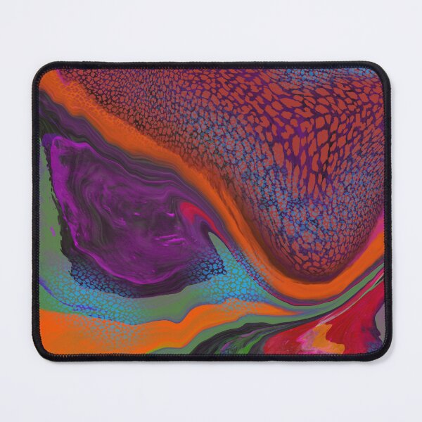Item preview, Abstract digital art mixing color and pattern designed and sold by King Doodle.