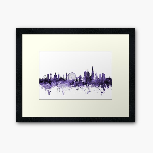 Item preview, London England Skyline designed and sold by ArtPrints.