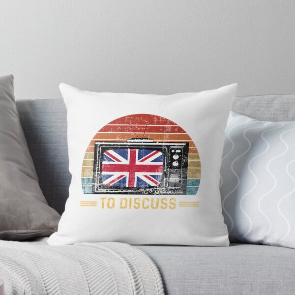 Item preview, British TV Retro Style Vintage Television Design designed and sold by Menshoping.