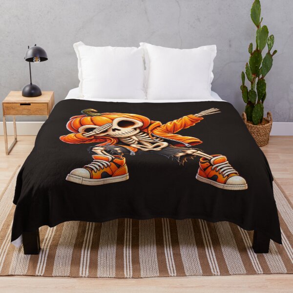 Item preview, Spooky Pumpkin Skeleton Streetwear – Halloween Hype Style designed and sold by DIB Designs – Express Your Style.