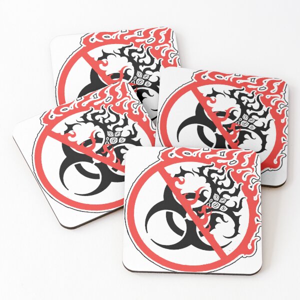 Item preview, No Biohazard Corrupted Sign designed and sold by JFOdesign.